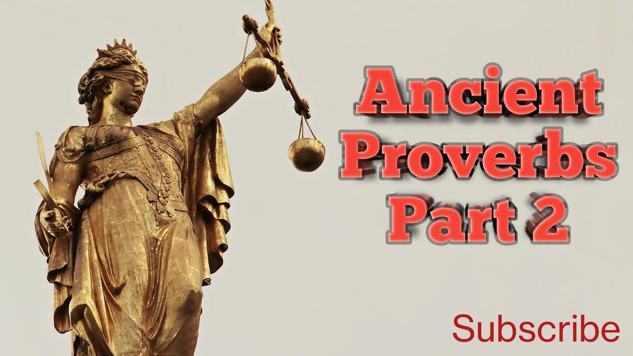 Ancient English Proverbs | Proverbs from Around the World #wisdomquotes