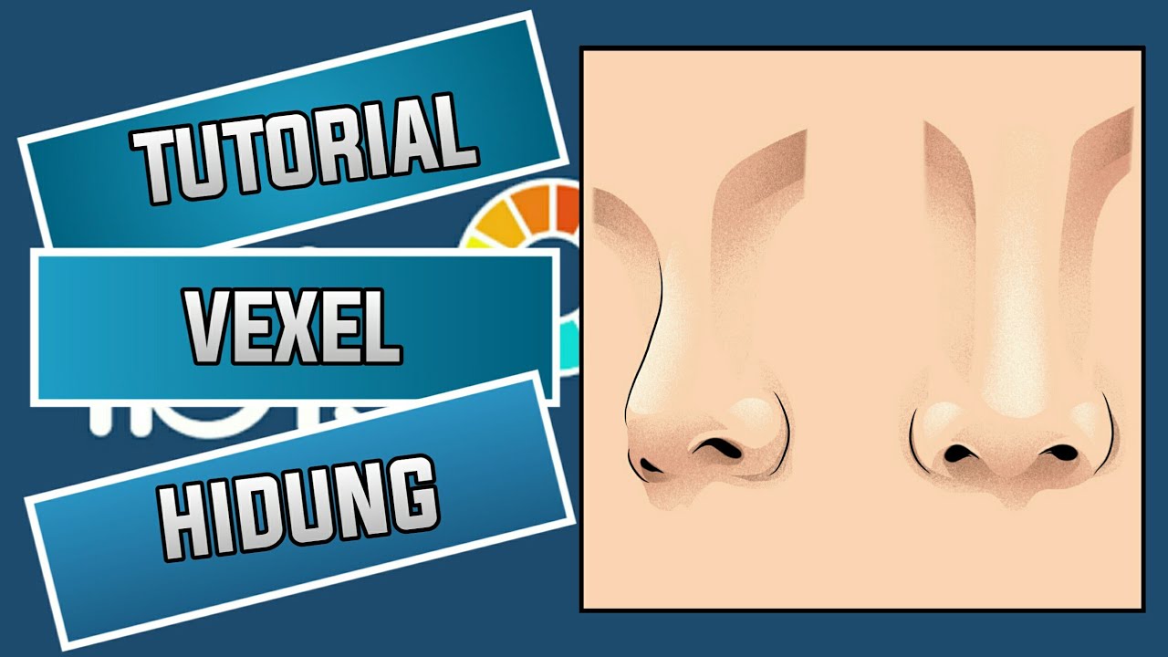 Tutorial Vexel Hidung Untuk Pemula Di Ibis Paint X