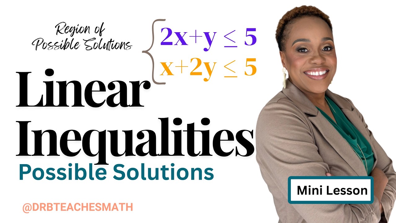 Graphing Systems of Inequalities Using Intercepts and Test Point (0,0)