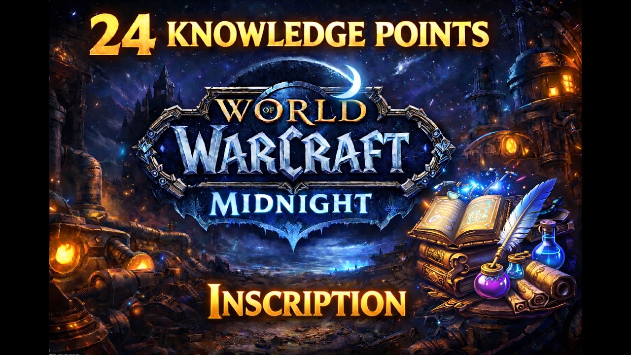 How To Get 24 Knowledge Points In Inscription! (Midnight)