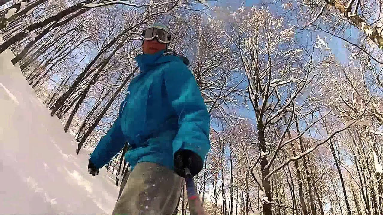 Mavrovo Powder Snowboarding GoPro