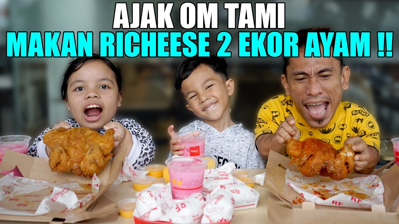 PERTAMA KALI OM TAMI MAKAN RICHESEE 2 EKOR AYAM, TERNYATA HABIS SAMA TULANG-TULANGNYA !!