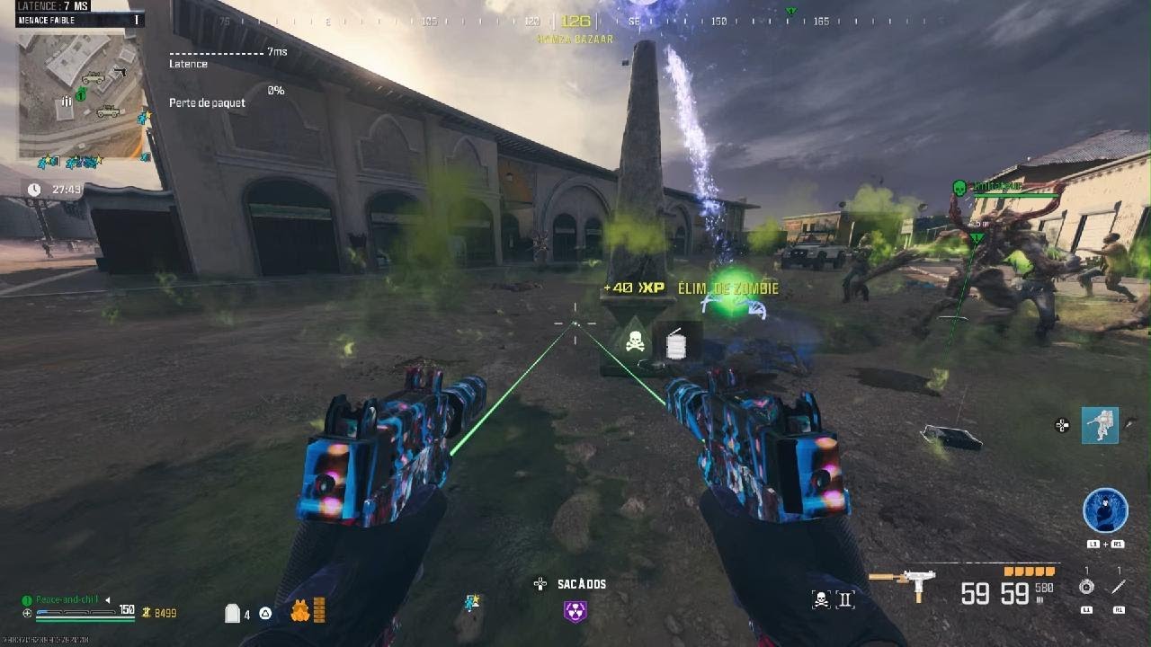 MWIII zombie-emplacements possible des sceau(1sceau en C1 station essence+E2 zone2)+faille instable