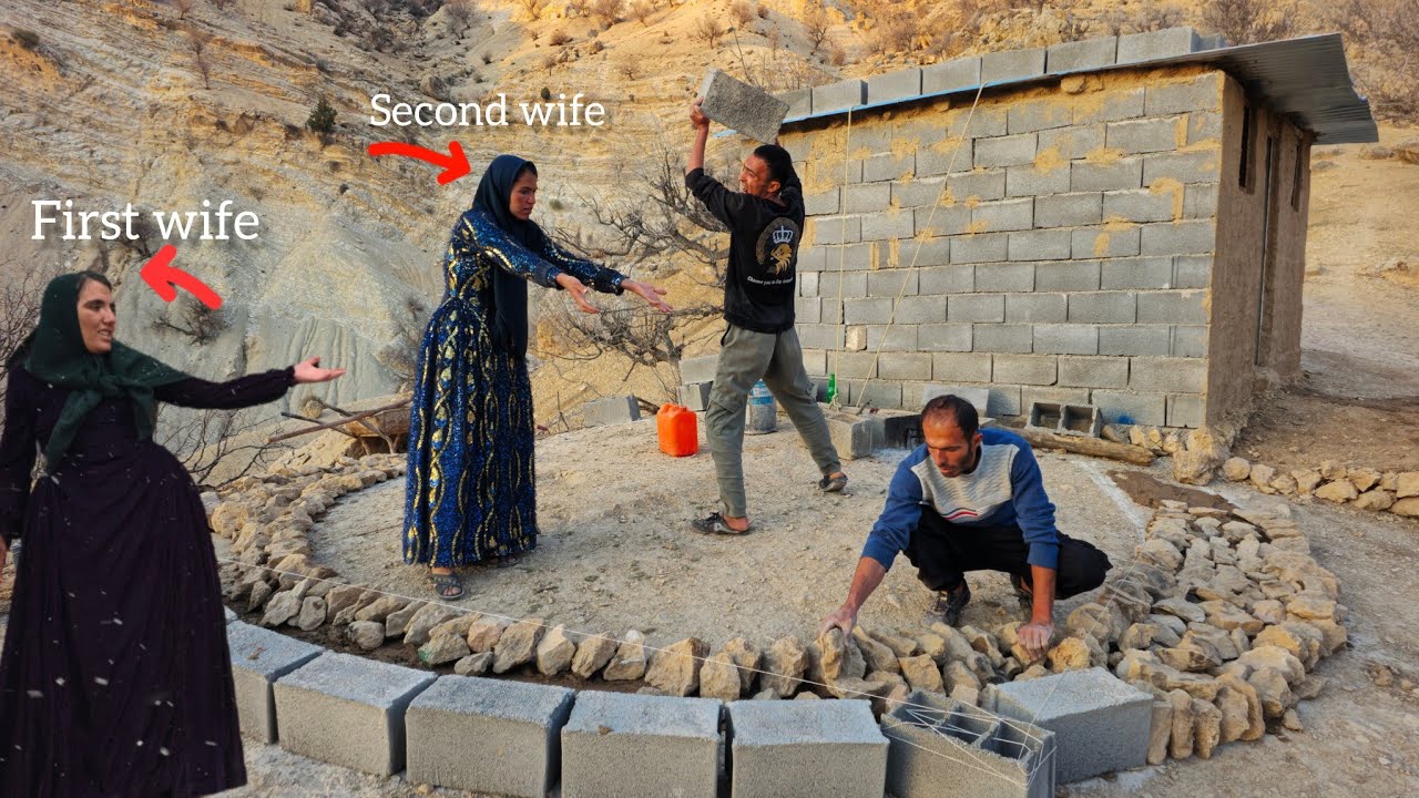 Building a new structure on the mountain and the second woman's anger