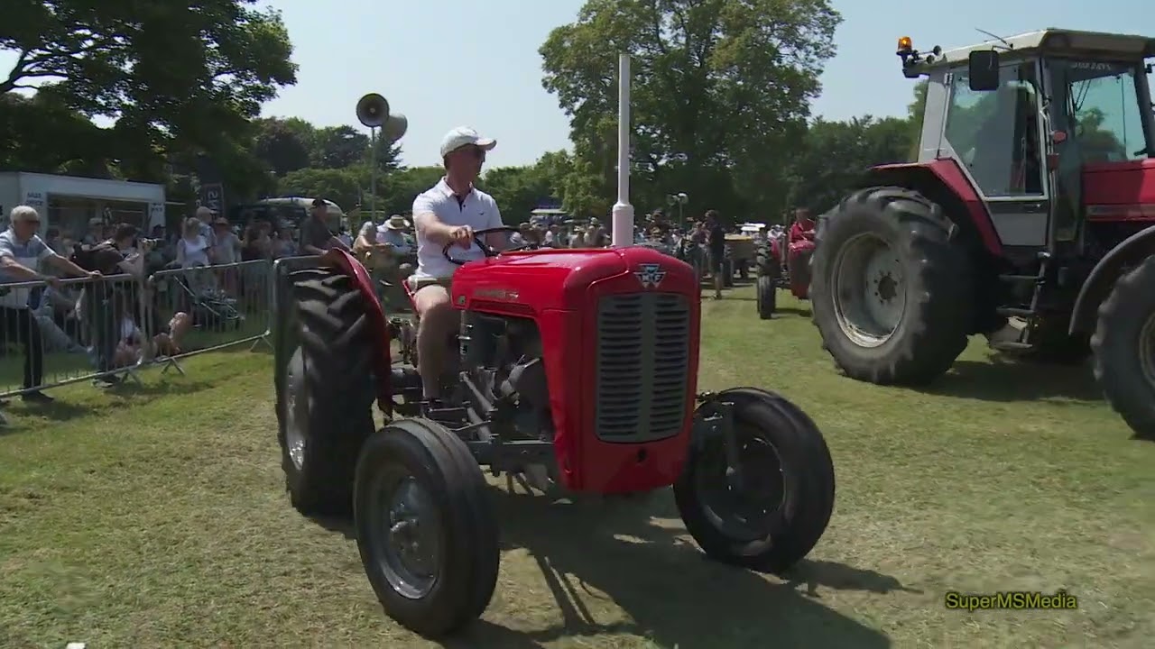 Tractor Fest, Newby Hall Ripon, Saturday 10th June 2023, Massey Ferguson Tractors
