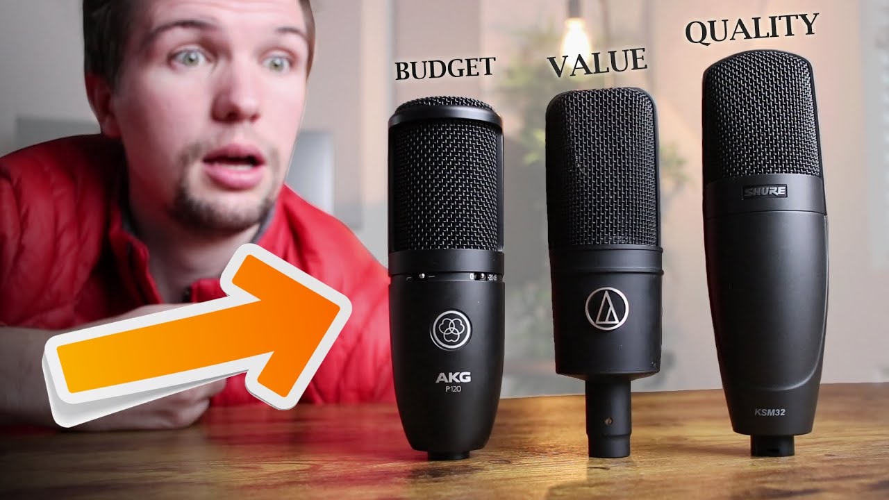 My Top 3 Microphone Picks of 2021 - AKG P120, Audio-Technica AT4040 & Shure KSM32
