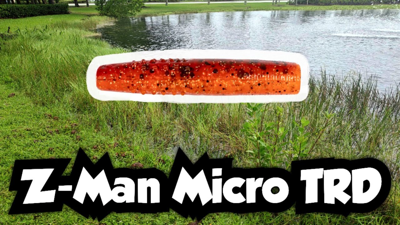 Fishing with the Z-Man Micro TRD | Micro Finesse Fishing