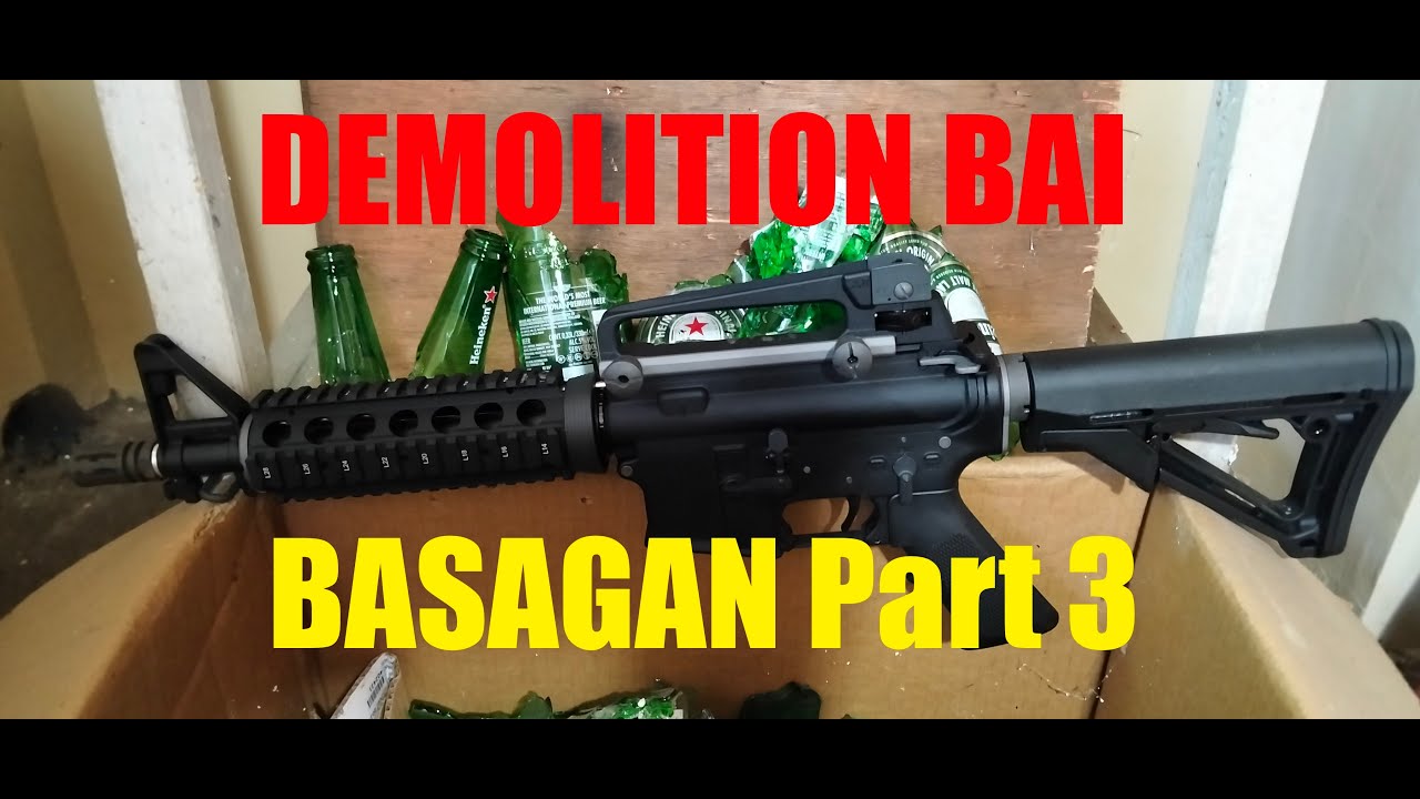 DEMOLITION 3 (Basagan)  WE gbb m4 cqb & different bbs weight