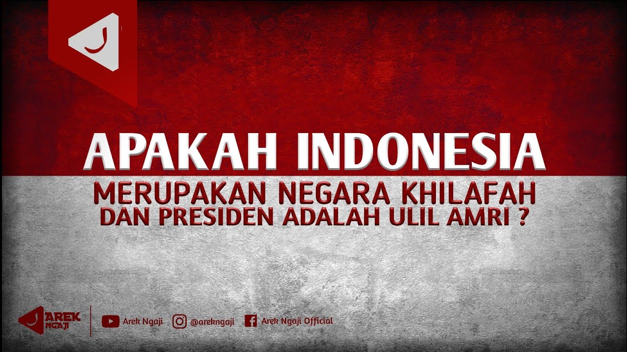 Apakah indonesia merupakan negara khilafah ? - Ustadz dzulqarnain bin muhammad sunusi