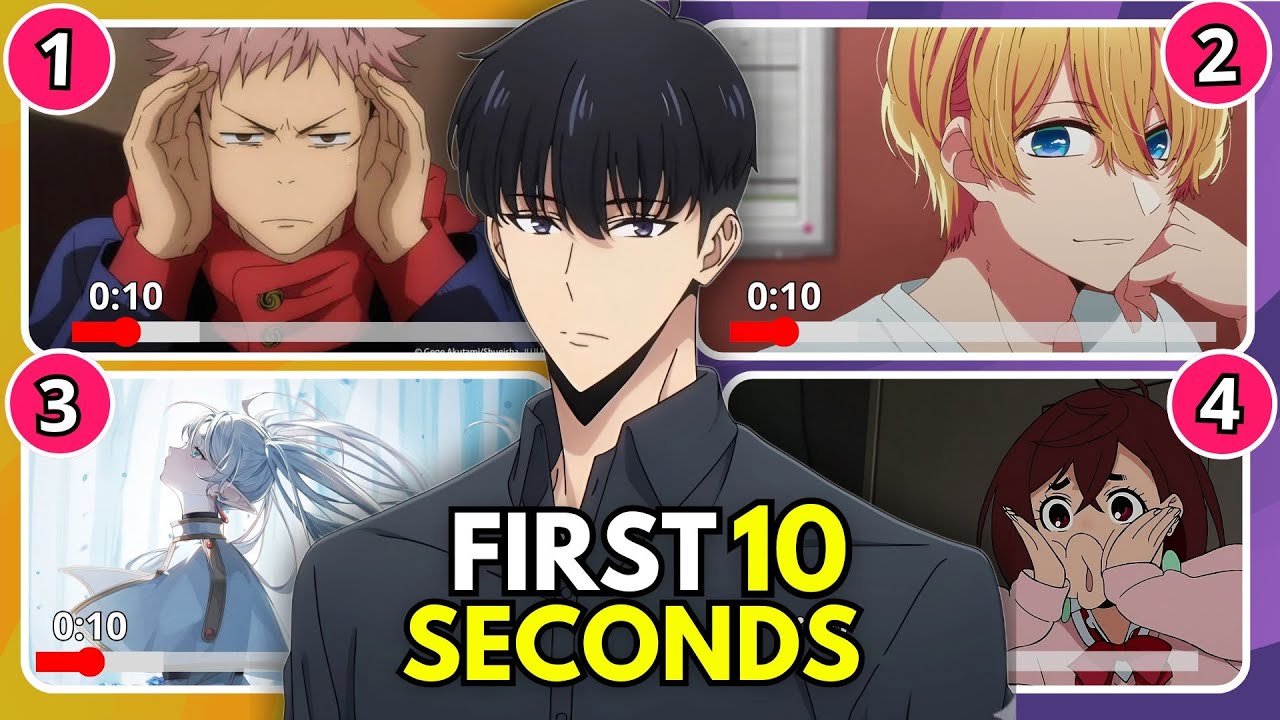 CAN YOU GUESS THE ANIME BY THE FIRST 10 SECONDS? 🎬🤔⌛