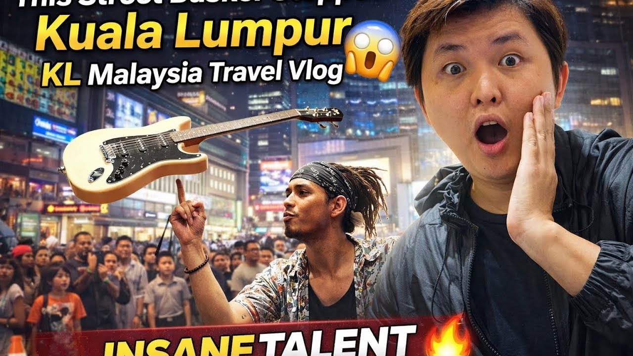 “This Street Busker Stopped Kuala Lumpur 😱 | KL Malaysia Travel Vlog” #travel #malaysia 