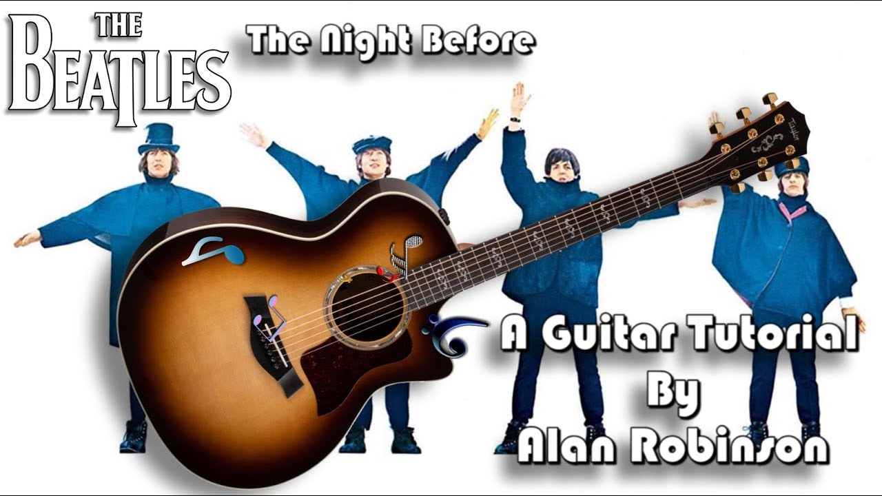 How to play: The Night Before by The Beatles - Acoustically (ft. Jason on lead etc.)