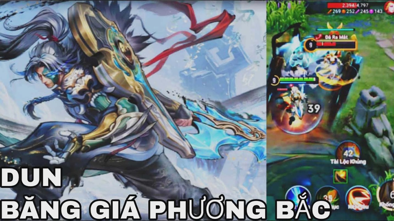 ( HONOR OF KINGS ) Quẩy Nát Đội Hình Team Bạn Cùng Mãnh Thú Dun |Băng Giá Phương Bắc