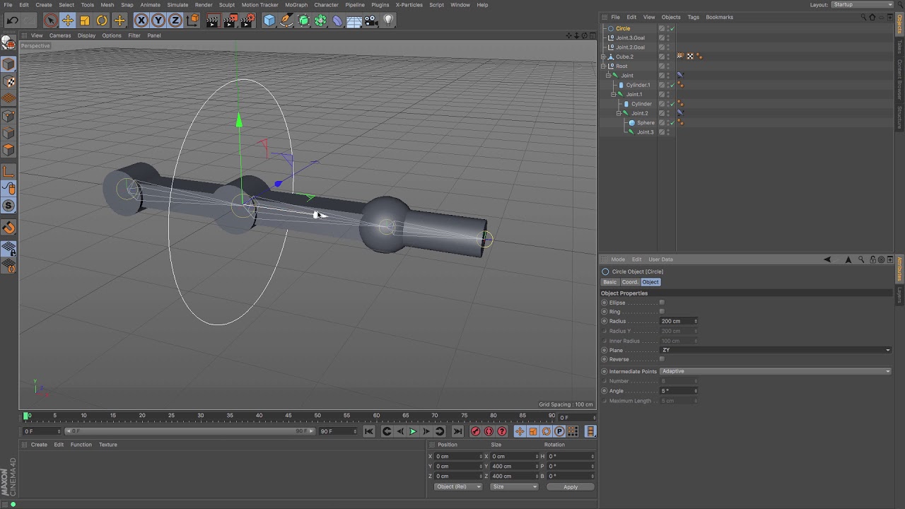 Cinema 4D Tutorial - How to Produce Hydraulics