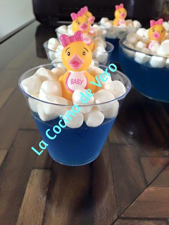 Gelatina para baby shower