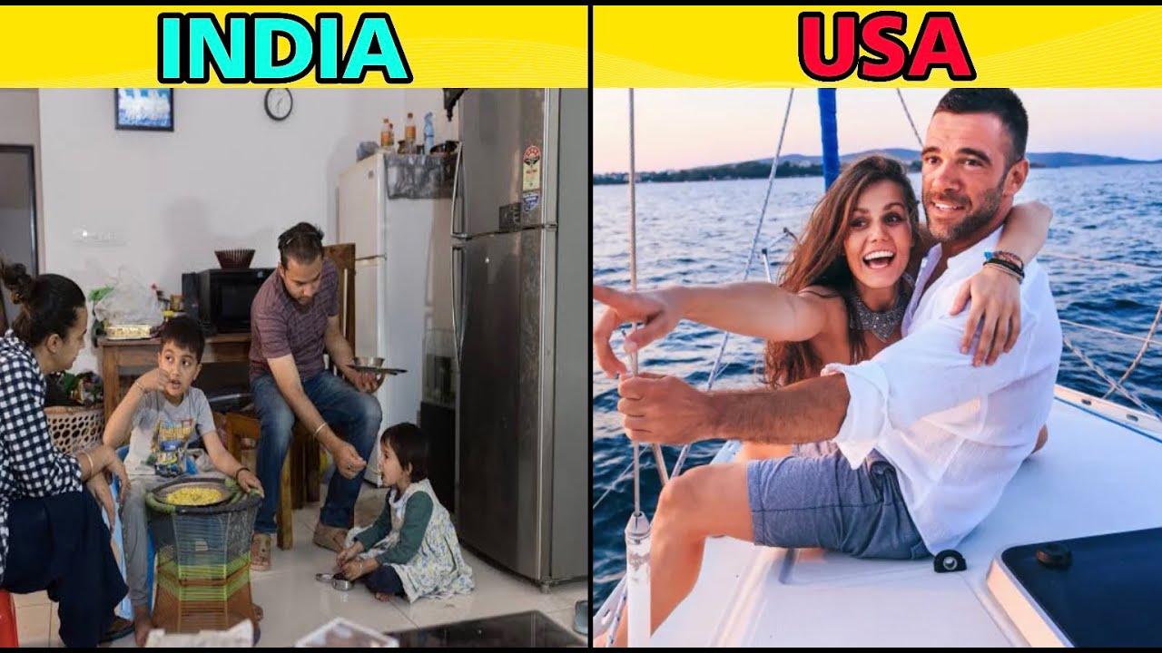 INDIA VS USA MIDDLE CLASS LIFE