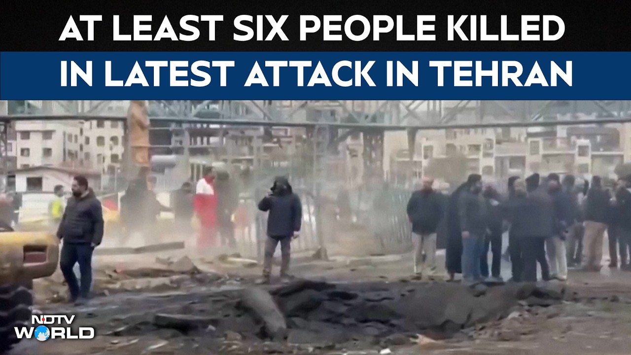 Iran Attacks | Damage And Debris Seen Near Tehran After New Strikes, At Least Six People Killed