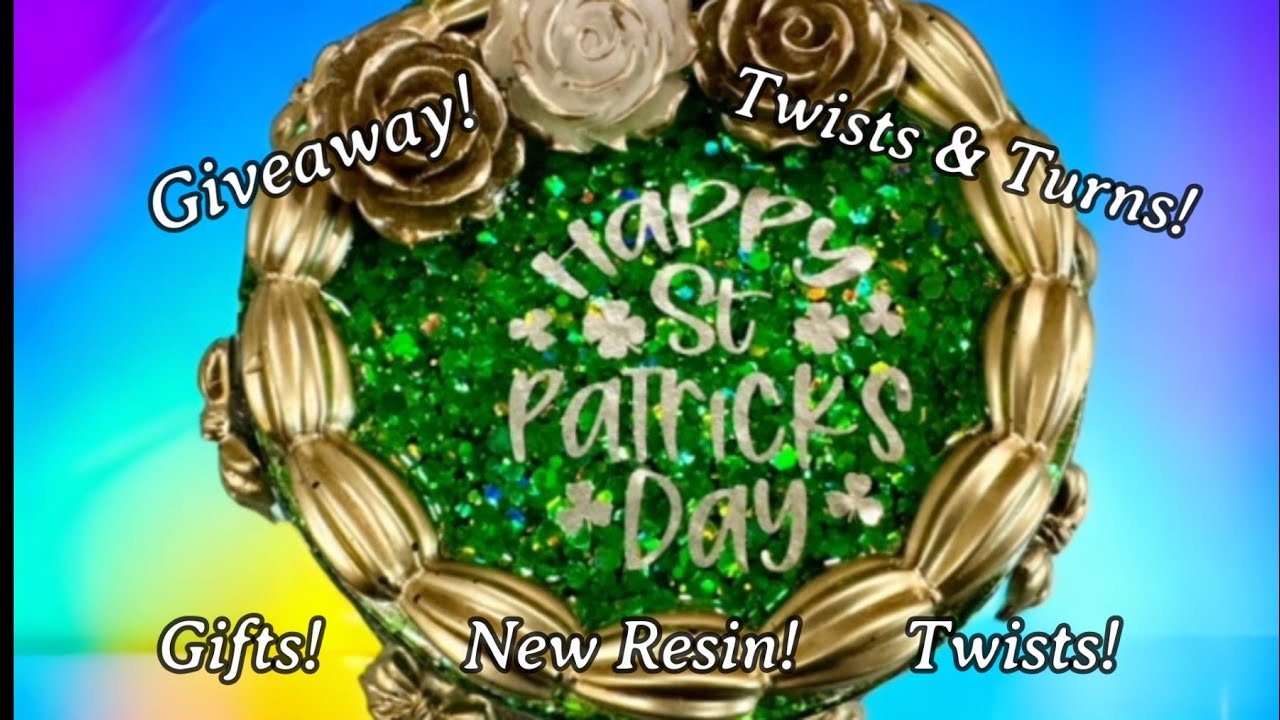 #414 Using Hand Painters Resin For My St. Patricks Day Cake!