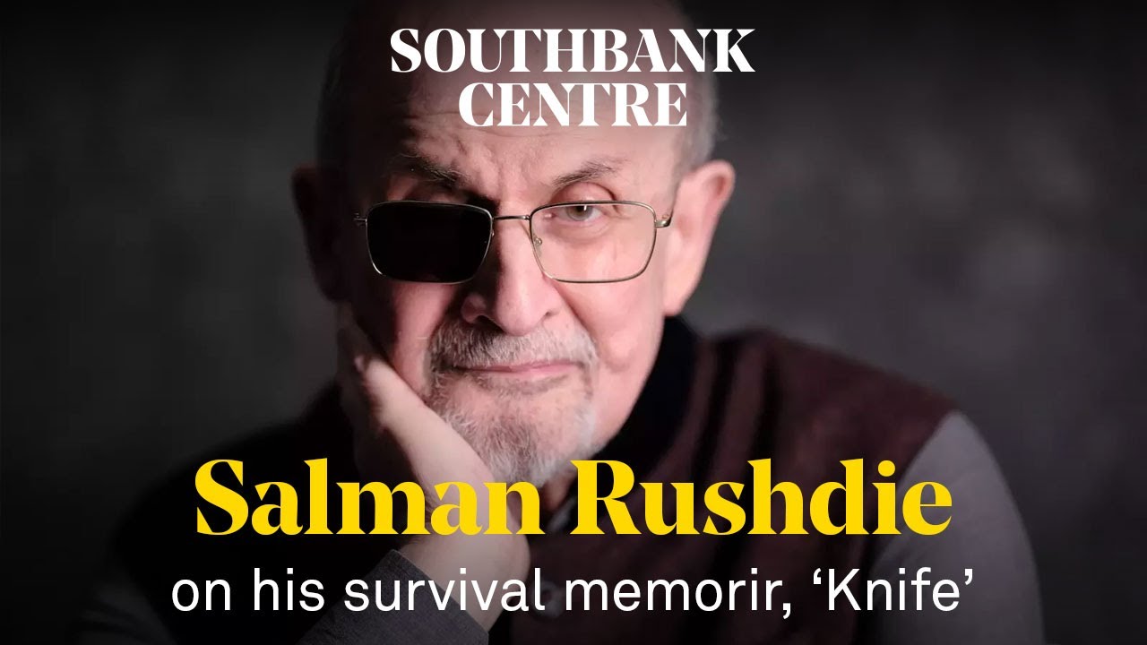 Salman Rushdie discusses his survival memoir, 'Knife' with Erica Wagner