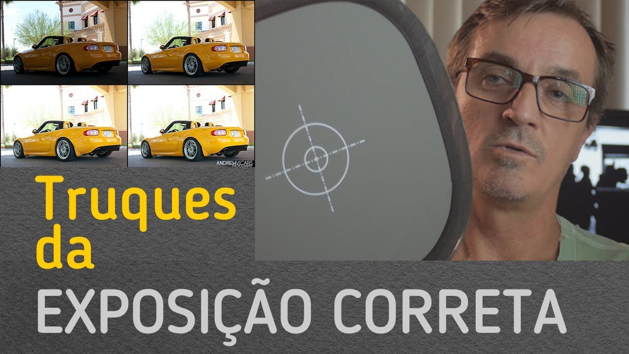 Truques da exposição correta usando o fotômetro da câmera DSLR e Histograma.