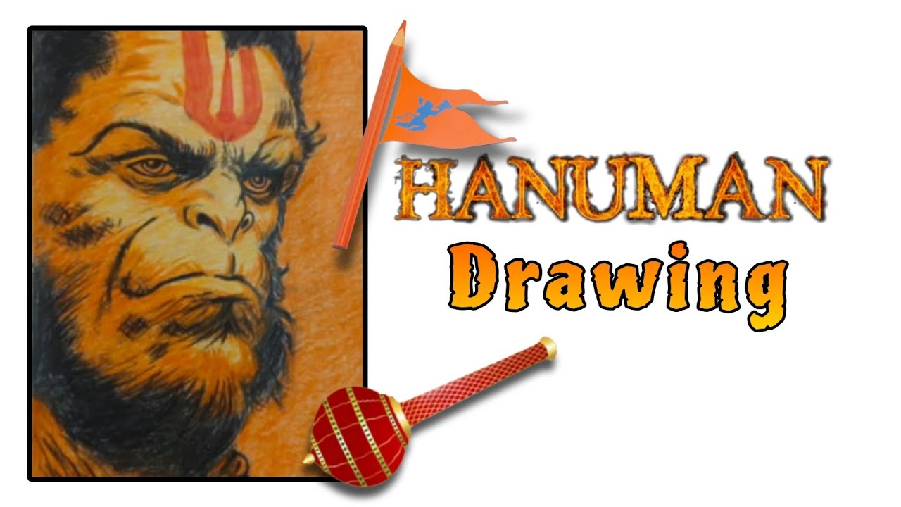   Jai hanuman ❣️🥰Hanuman drawing ✨ 