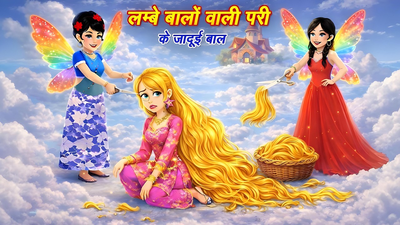 परी के सोने के लम्बे बाल Pari ki Kahani | Pari Jadui Kahani || Fairy Story in Hindi || Magical Story