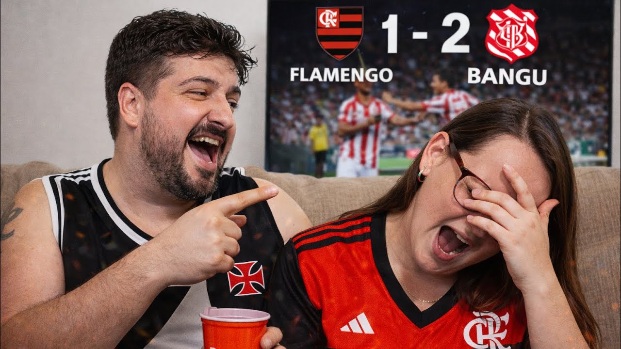 REACT REAÇÕES FLAMENGO X BANGU |             CASAL RIVAIS