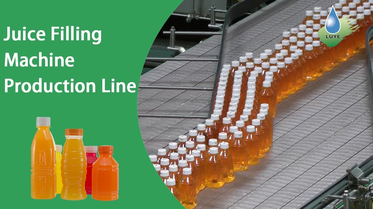 PET Bottle Juice Filling Machine, Juice Bottling Equipment, Juice Production Line, Hot FIller - Luye