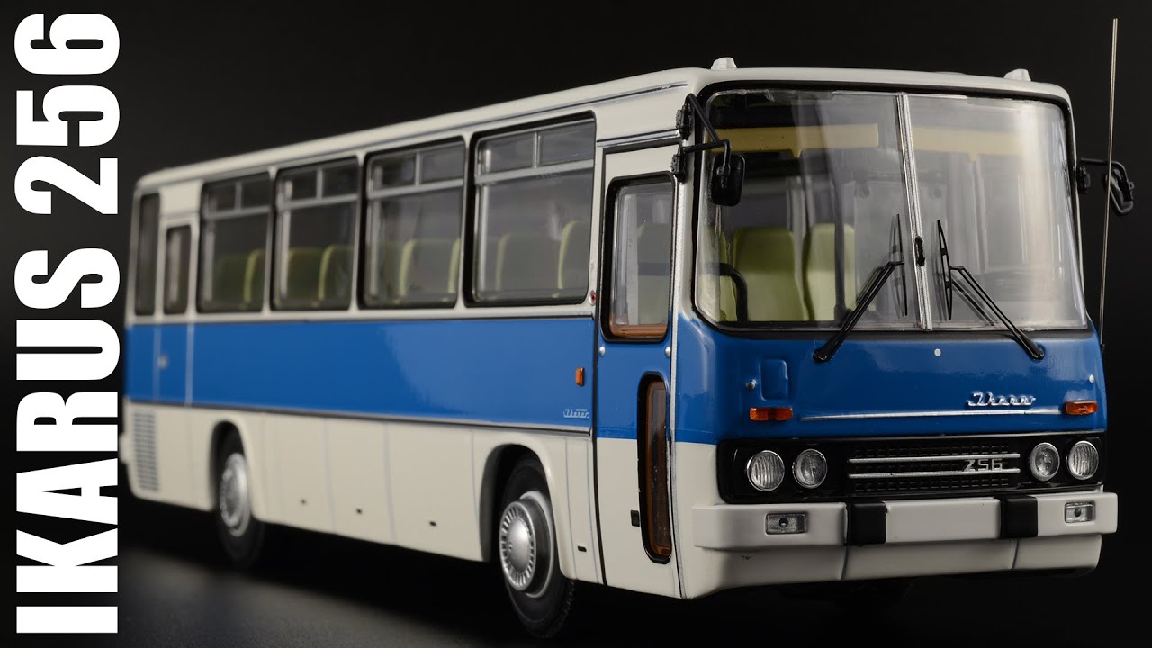 Ikarus 256.51 1985 • Classicbus • Масштабная модель автобуса Икарус 256 из середины 1980-х 1:43