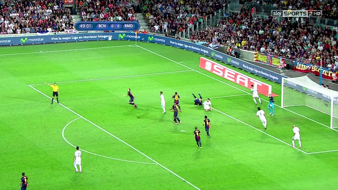 Cristiano Ronaldo Vs Barcelona Away 12-13 HD 1080i - Spanish Super Cup Final Leg 1 By TheSeb