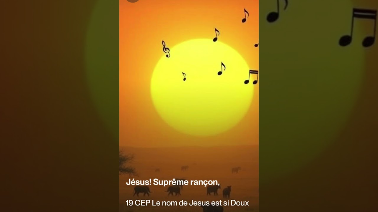 Le nom de Jésus est si doux 