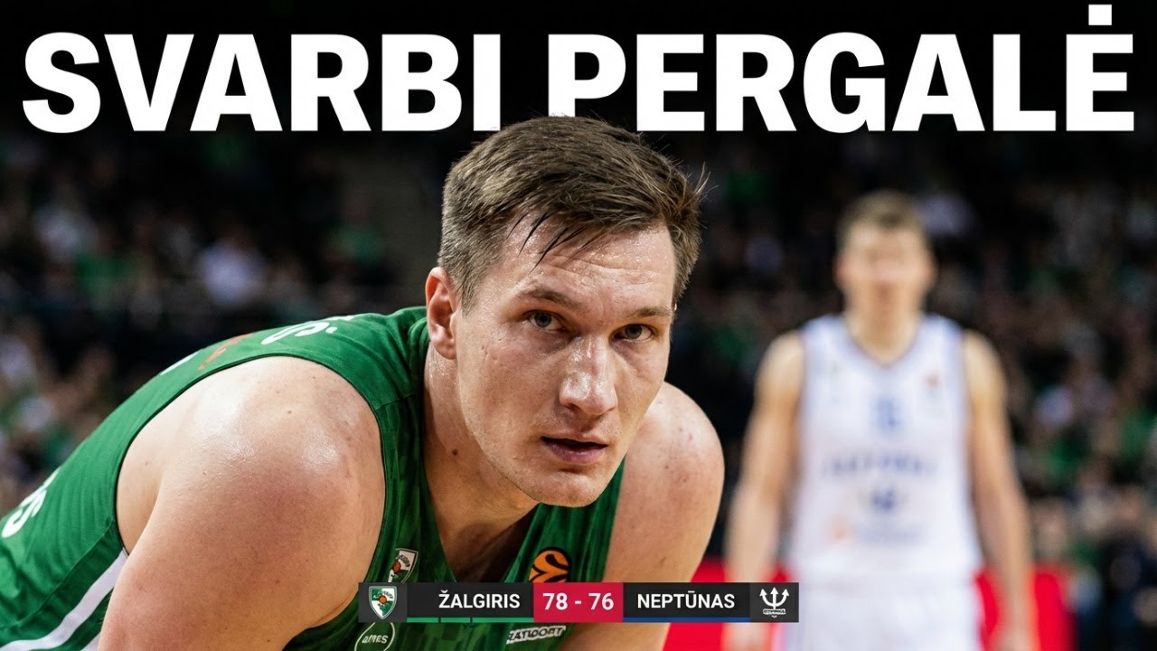 Žalgiris – Neptūnas | Citadele Karaliaus Mindaugo taurė 2026