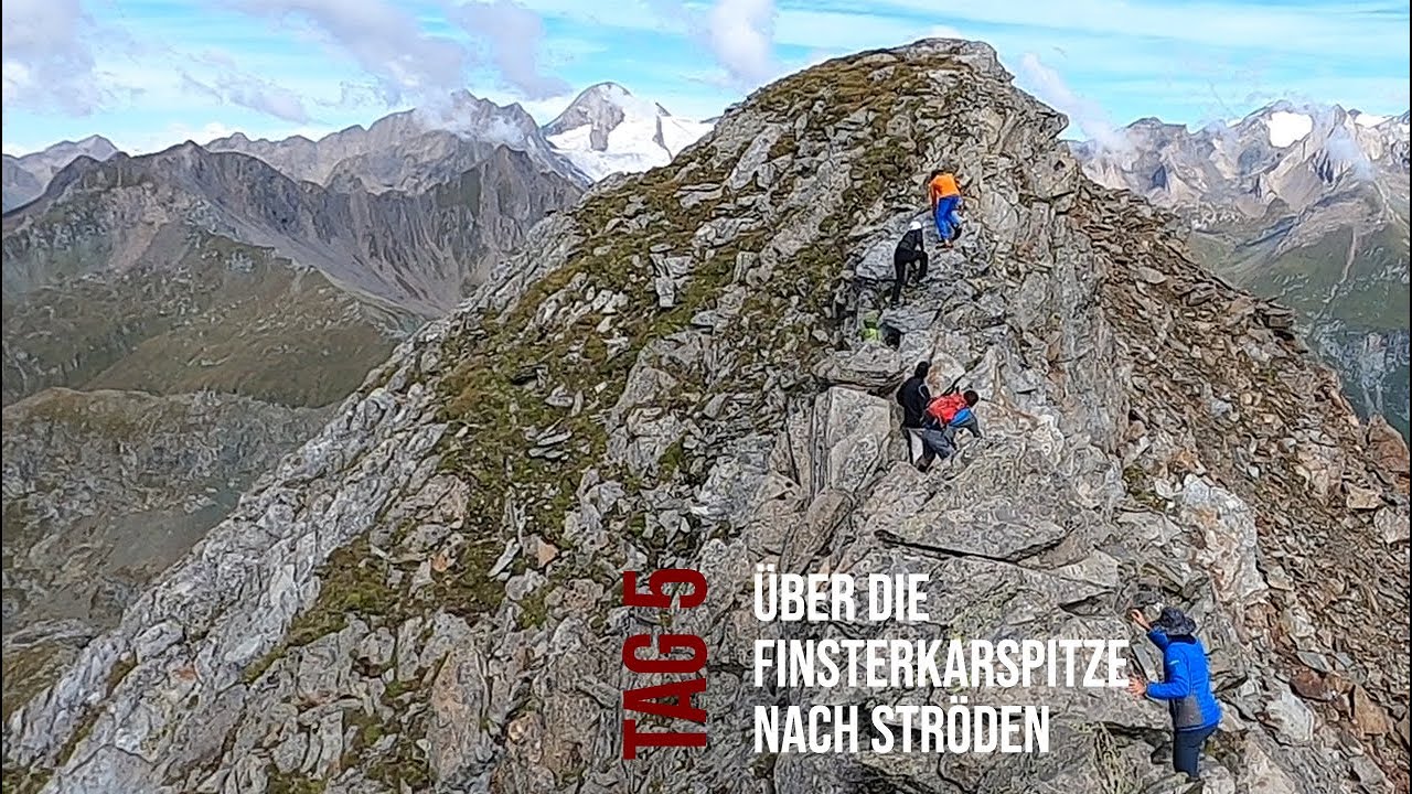 &Uuml;ber die Finsterkarspitze nach Str&ouml;den - Tag 5 der H&uuml;ttentour im Venedigergebiet/Osttirol