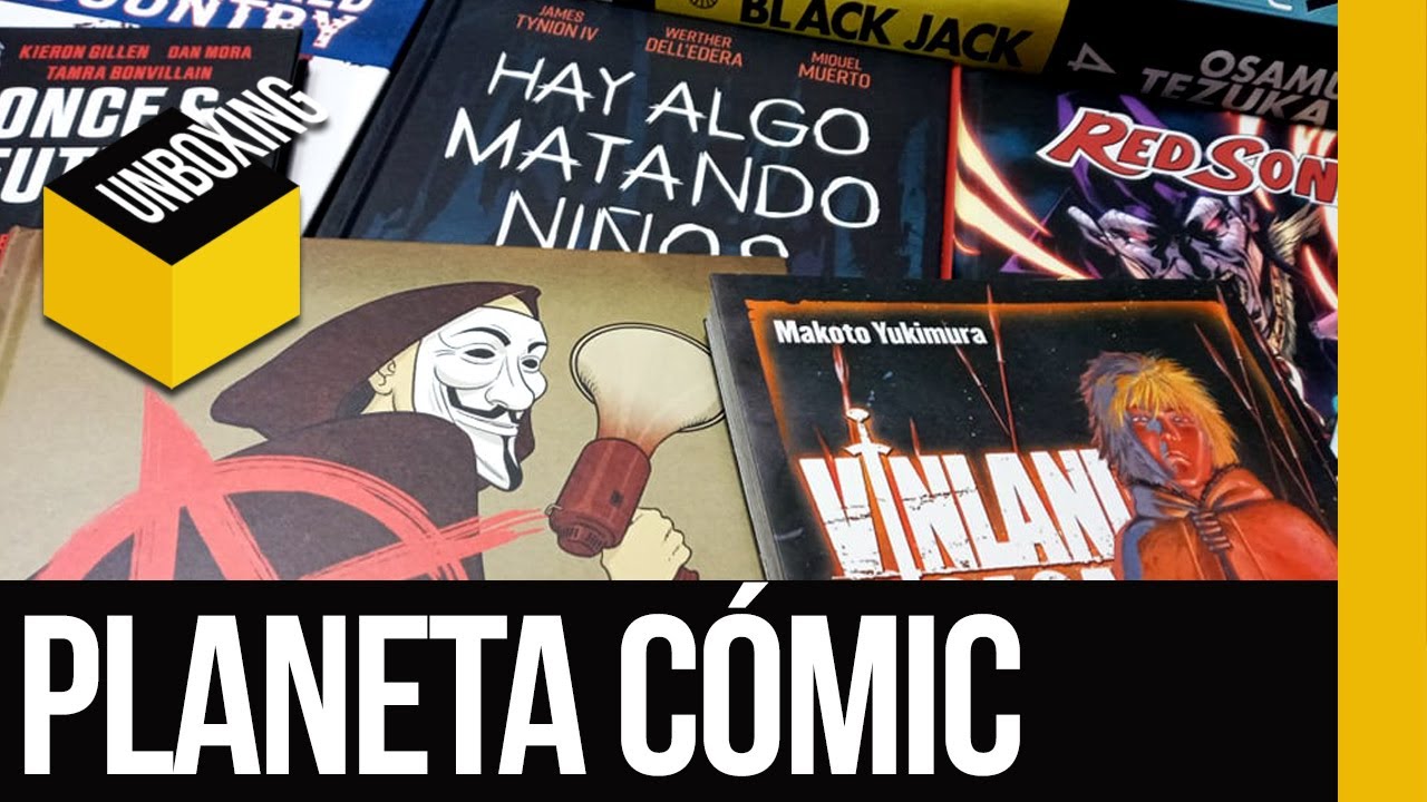 Unboxing Planeta C&oacute;mic Novedades Julio