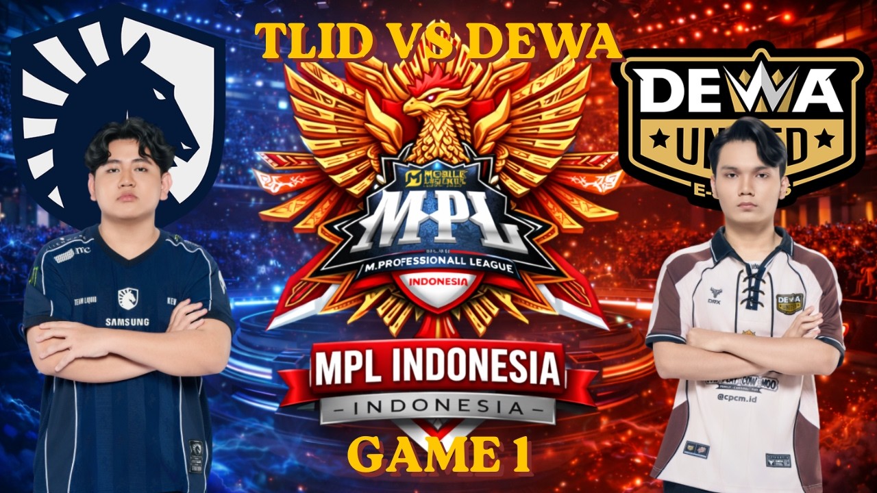 TEAM LIQUID ID VS DEWA UNITED - GAME 1 |  REGULAR SEASON | WEEK 2 | MPL ID S17