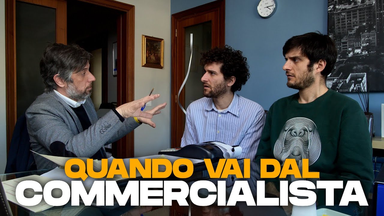 QUANDO VAI DAL COMMERCIALISTA