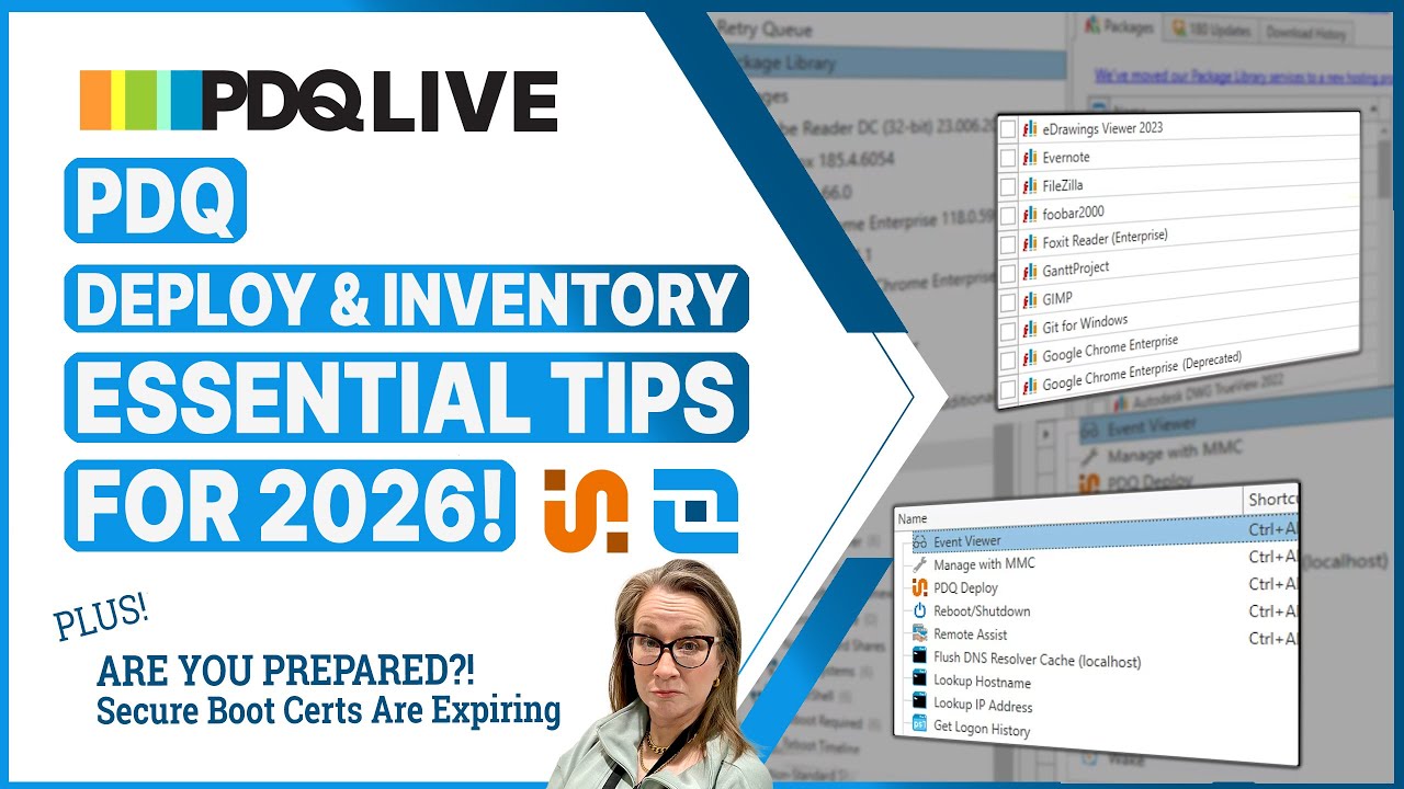 🔴Essential Tips for PDQ Deploy & Inventory in 2026