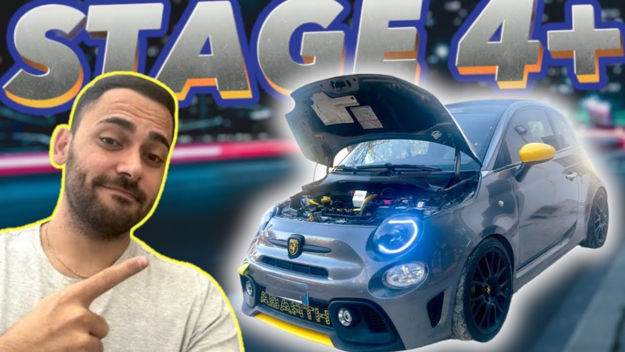 QUESTA 500 ABARTH BATTE QUALSIASI AUDI 🔥 SCATOLETTA o AUTO SPORTIVA?? TEST 595 ABARTH STAGE 4