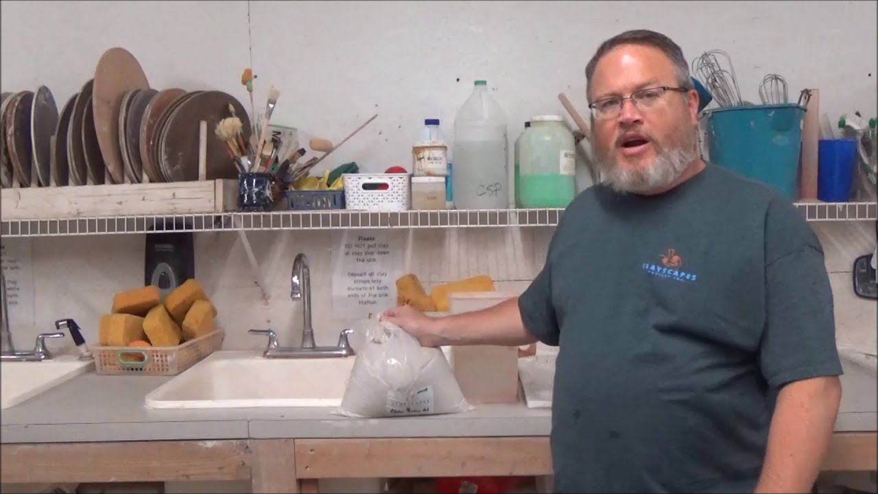 Clayscapes Pottery Glaze Mixing Instructional Video