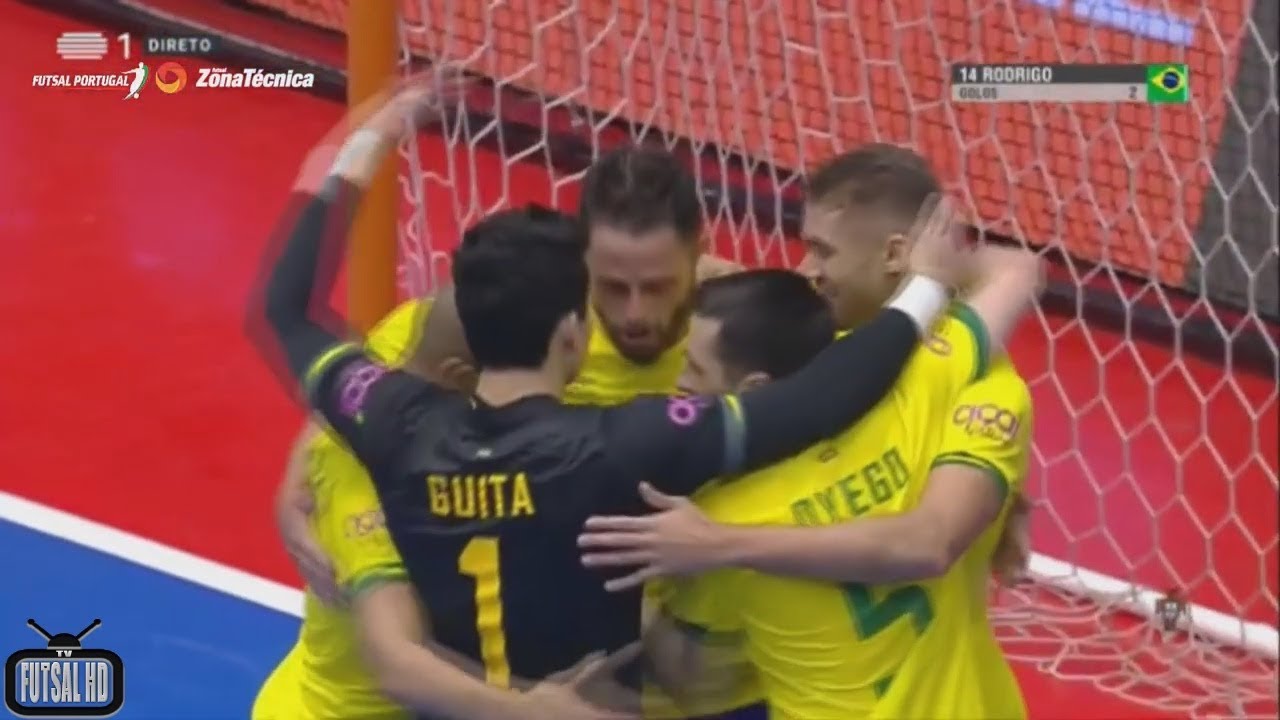 Jogo Completo Portugal X Brasil | Amistoso Internacional de Futsal 2019 (30/01/2019)