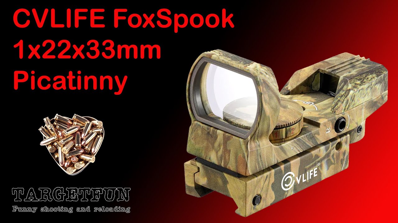 Prova Ottica FoxSpook 1x22x33mm di CVLIFE