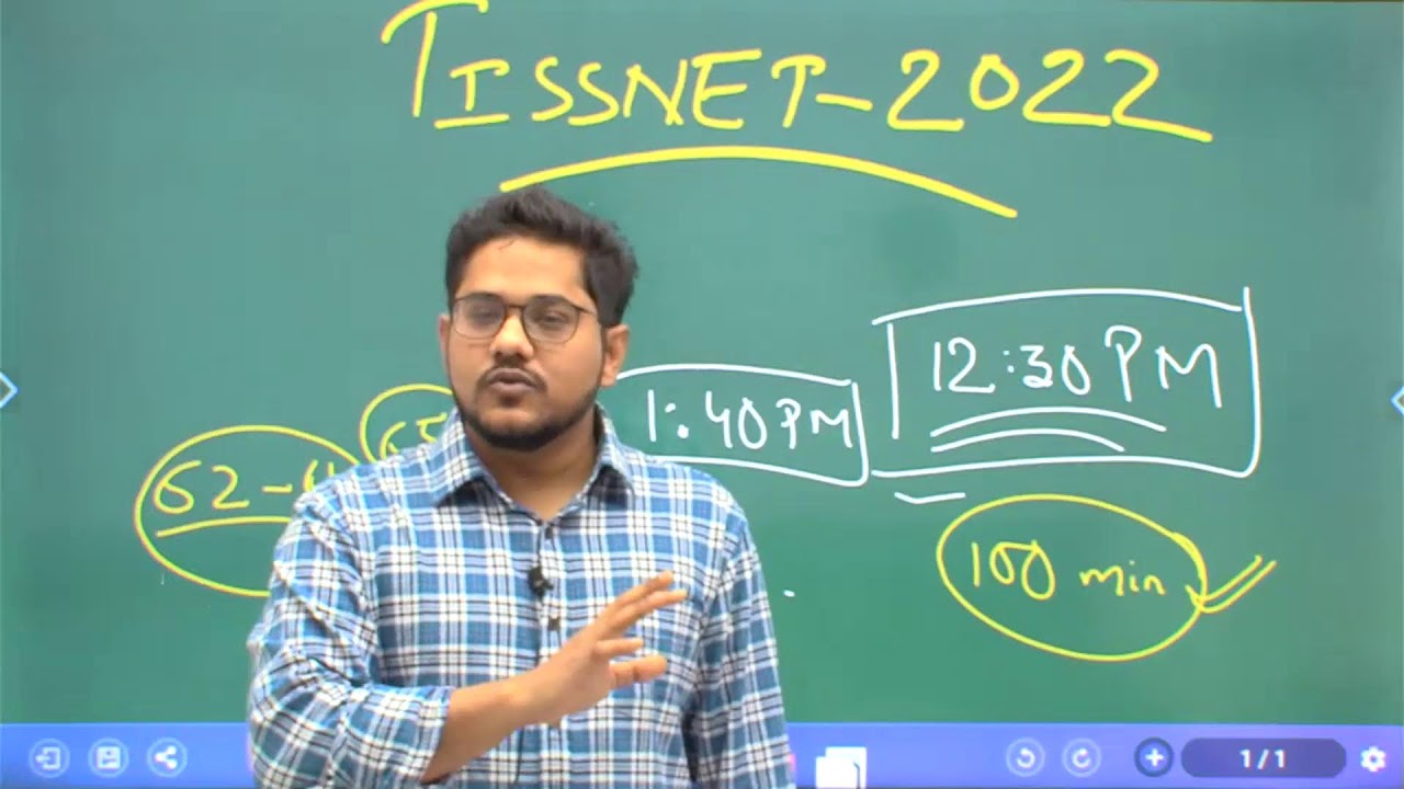 Few Important Things for TISSNET Exam