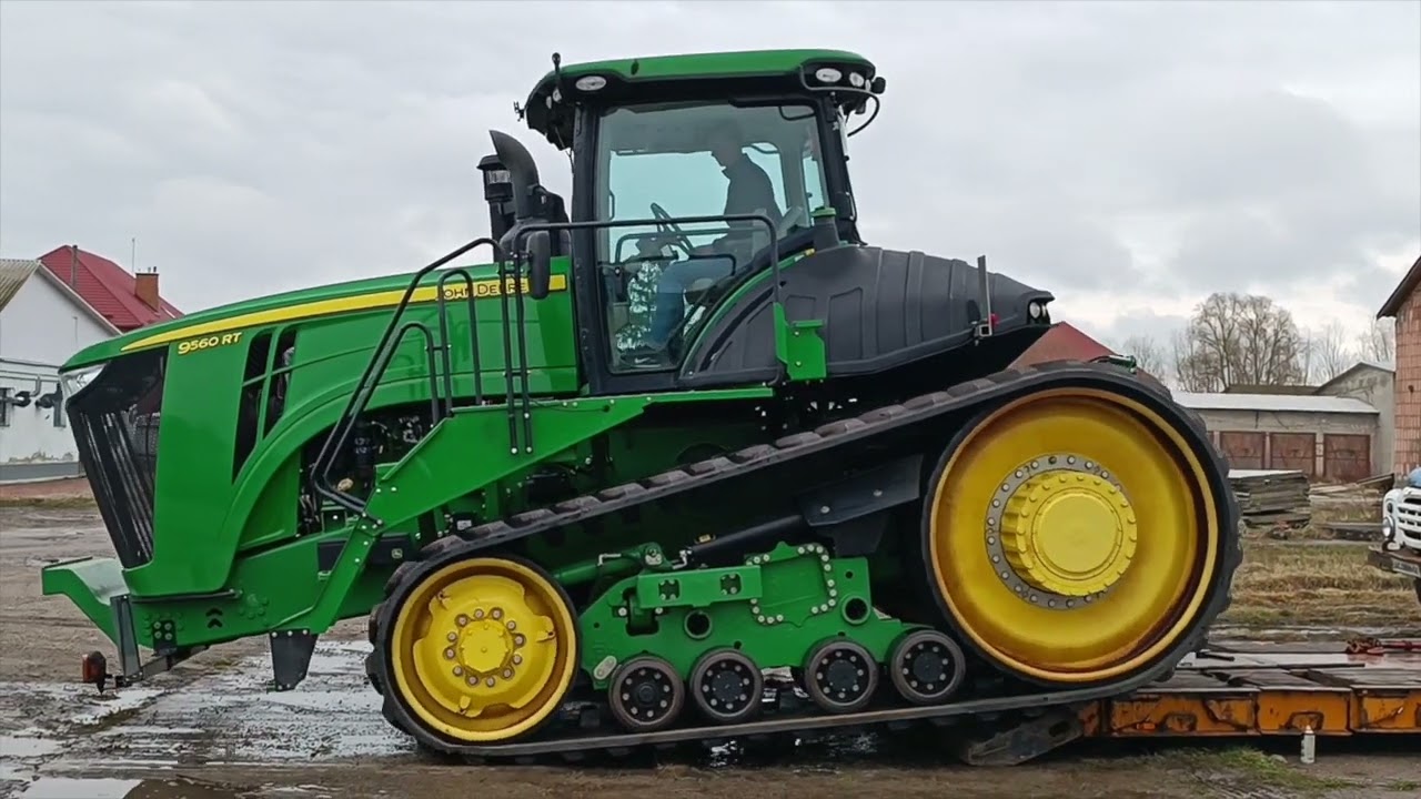 Доставили трактор JOHN DEERE 9560RT з Німеччини нашому клієнту з Харківської обл.
