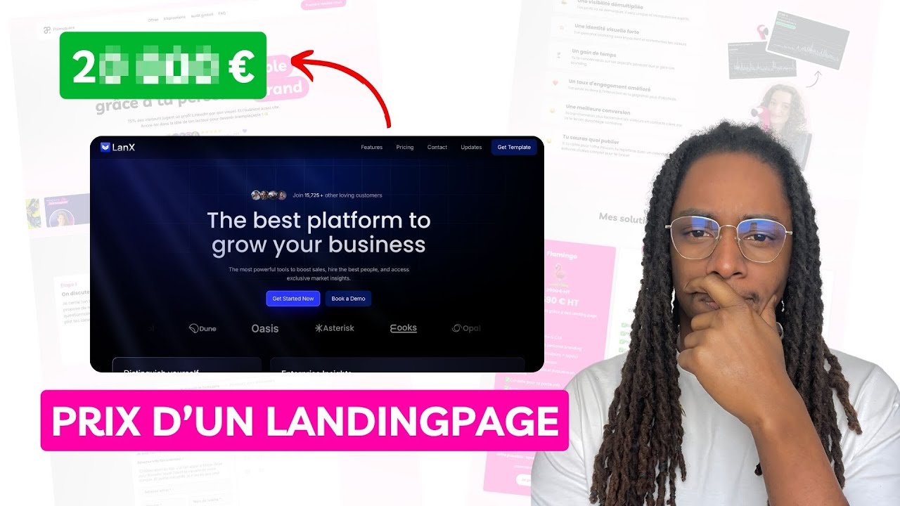 Combien coûte une landing page en 2025 ? (Agence, Freelance, DIY)