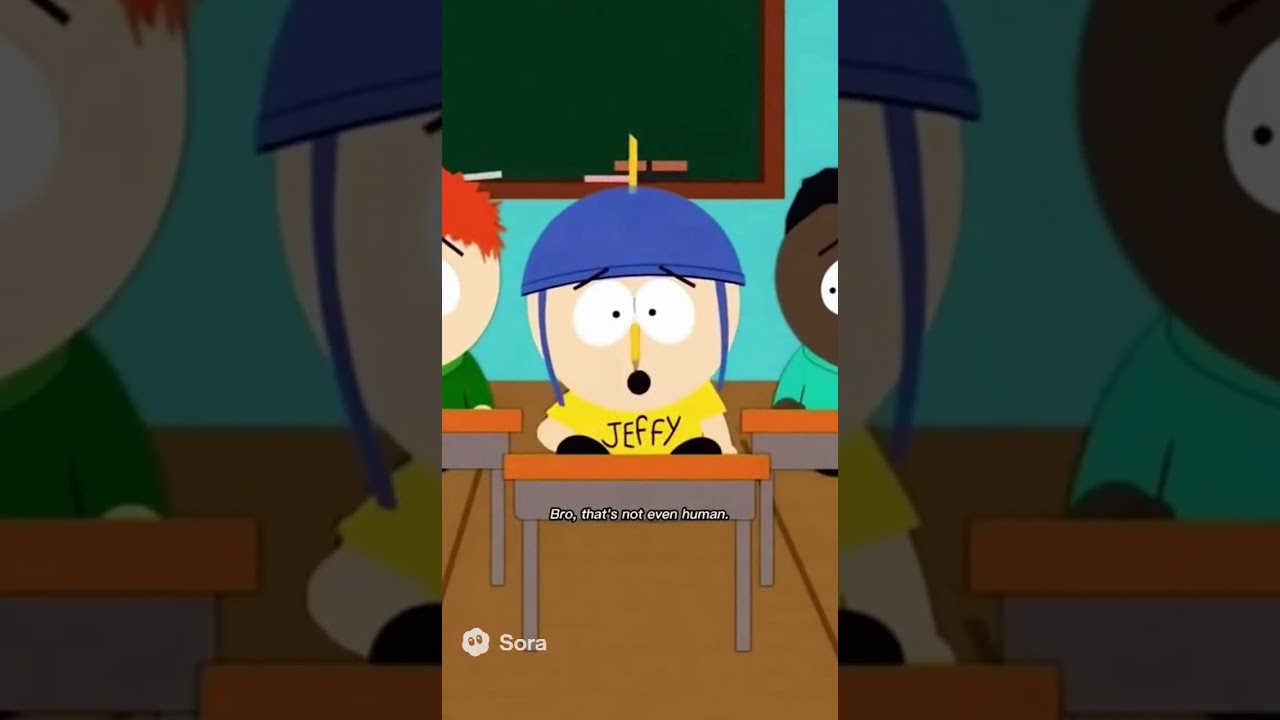 jeffy goes to school in south park! 🤣🤣🤣 