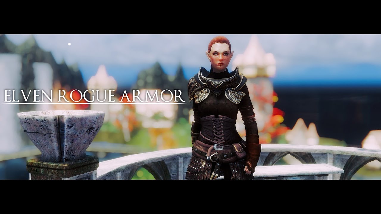 Skyrim Mod | Elven Rogue Armor