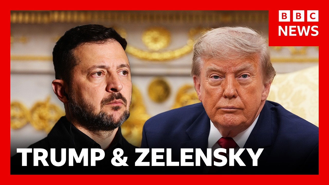 Trump&rsquo;s White House meeting with Zelensky explained | BBC News