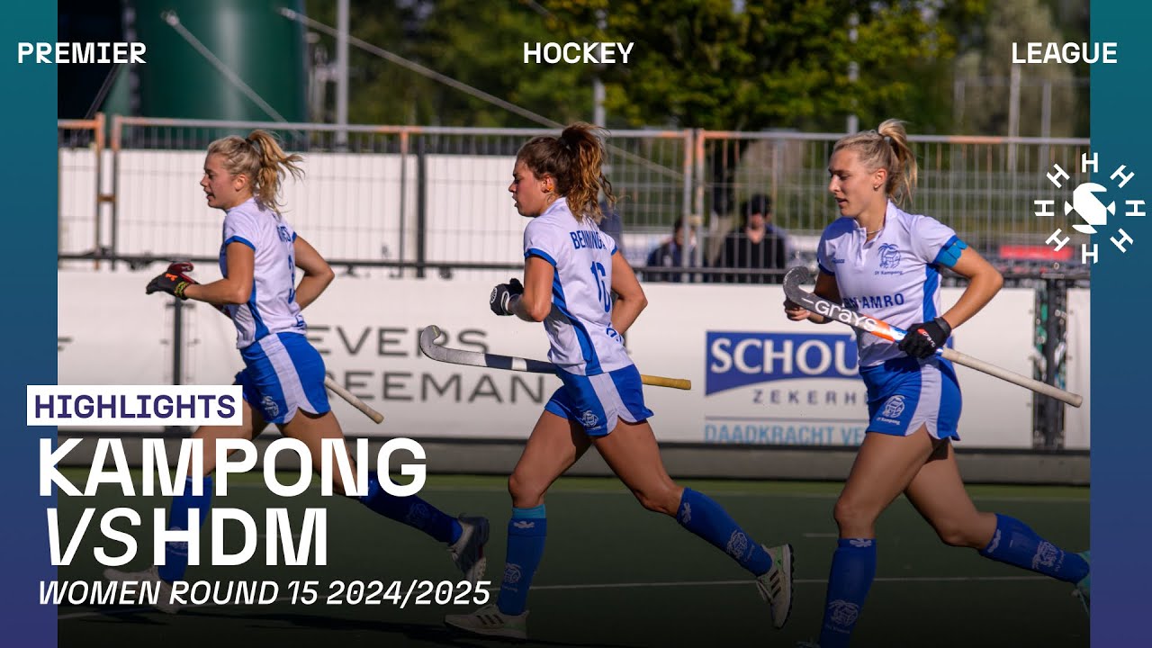 Vuurwerk bij Kampong: 5-1! 🔥 KAM-HDM 🏑 Tulp Hoofdklasse Dames ‘24/’25 | Samenvatting