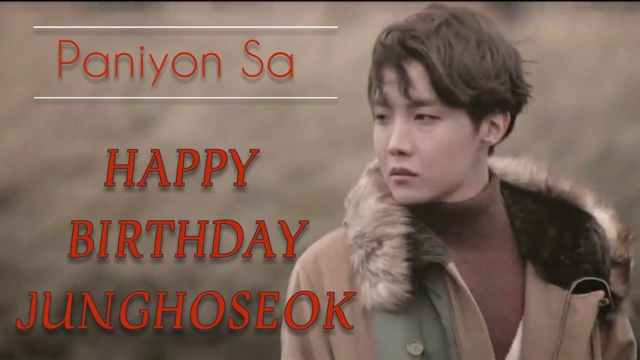 BTS JUNG HOSEOK - Paniyon Sa ||BollywoodMix (Hobi Birthday Special)