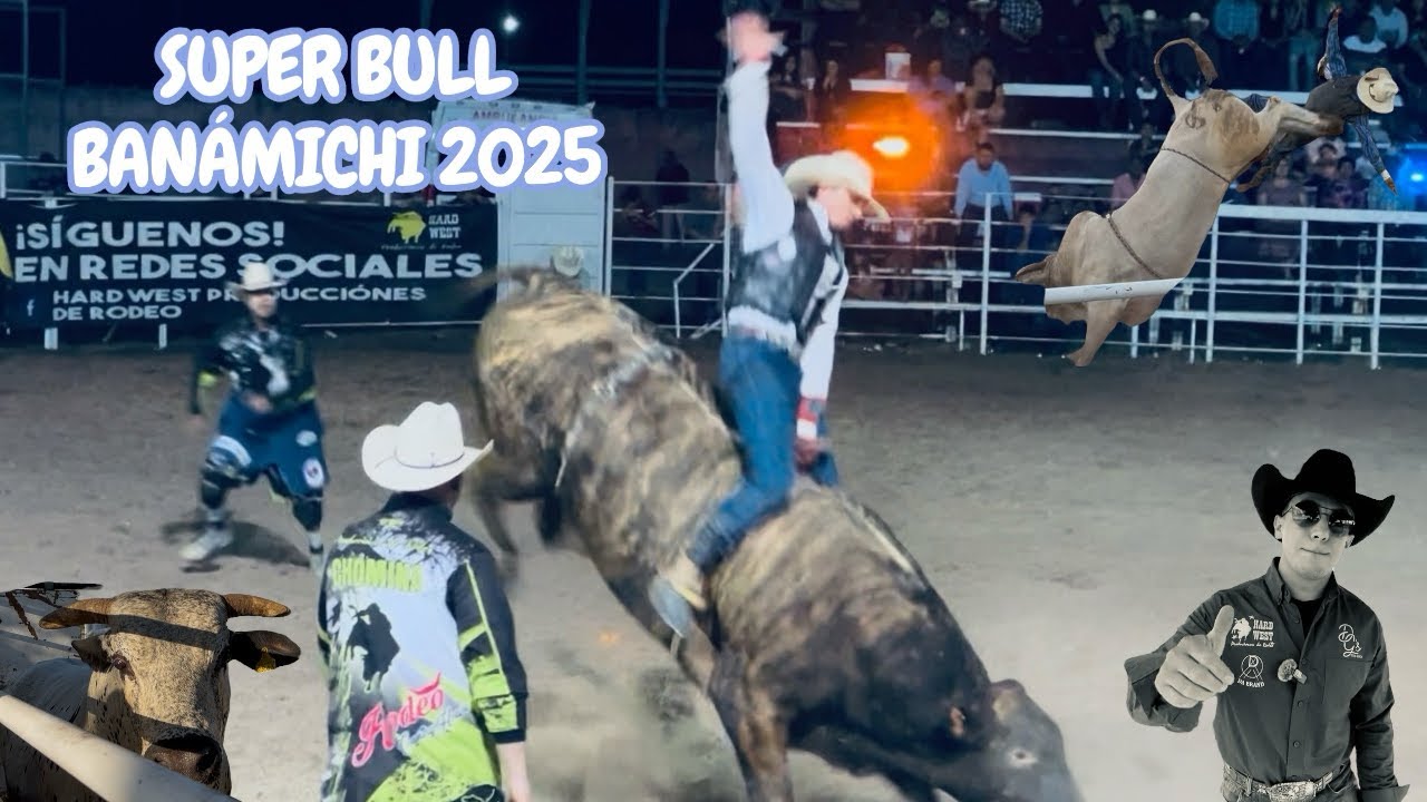 RODEO SÚPER BULL BANÁMICHI 2025 // Jesús Grijalva Bull Rider 